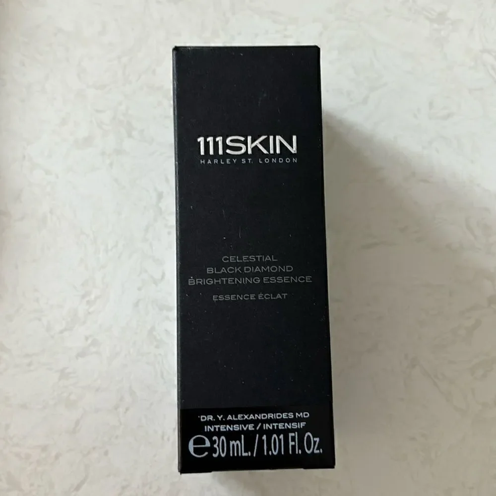 111 Skin - celestial black diamond brightening essence - New without box